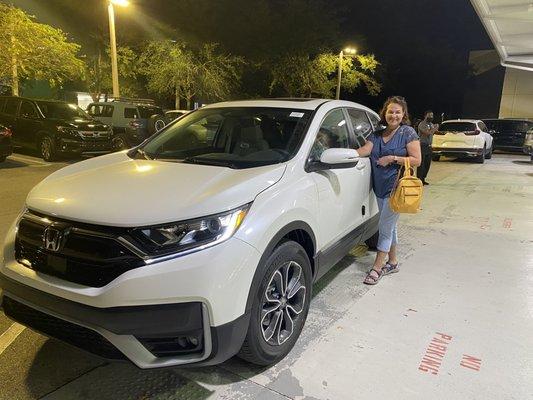 Samantha ...Chris and Lisa.  Thank you for making it easy to buy my dream car.