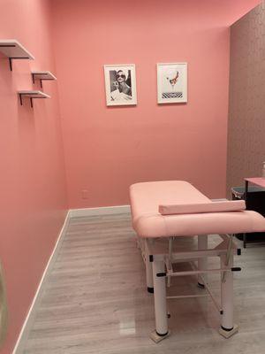 Waxing room