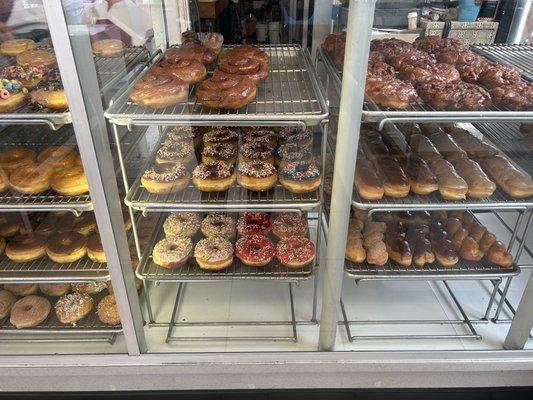 Maple Bar Donut, Maple Frosted w/Bacon Donut, Chocolate Bar Donut, Cereal Donut with Fruit Loops & Chocolate Frosting & more