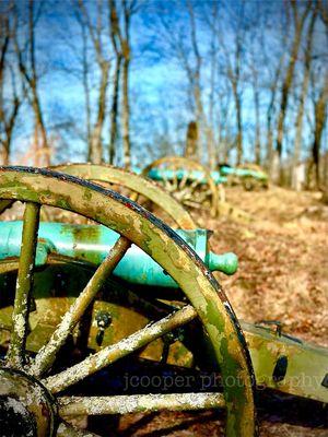 Cannons at Kennesaw National park.