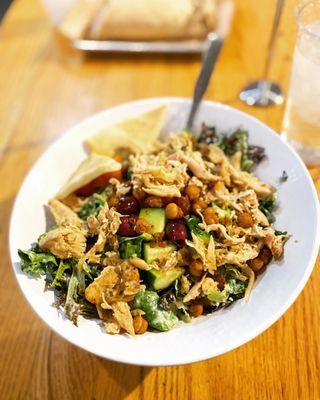 Greko Salad with Chicken - Springer Mountain Farms Chicken