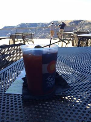 Bloody Mary with a view!