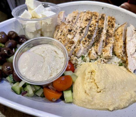 Greek Greek Freak Chicken Bowl