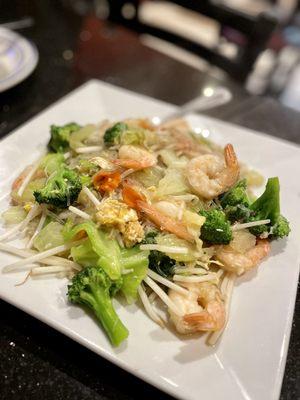 12/5/21 Pad woon sen with shrimp $13.95