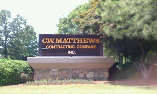 C W Matthews Contracting