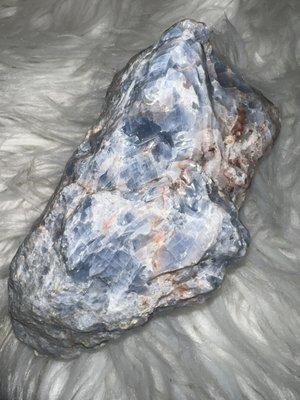 Blue Calcite soothes frayed nerves and lessens anxieties.