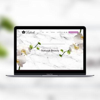 Refresh Aesthetics - Web Design