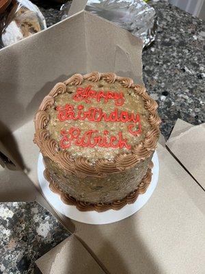 German Chocolate Cake