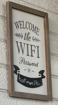 Free WiFi Password