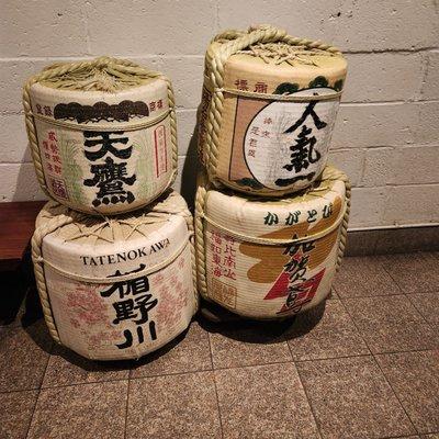 Sake Barrels