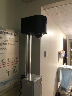 Camera illegally in patients room