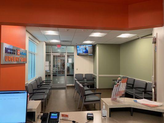 Novant Health-GoHealth Urgent Care Lobby in Harrisburg, NC