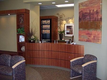 River Oak Dental Reception Area