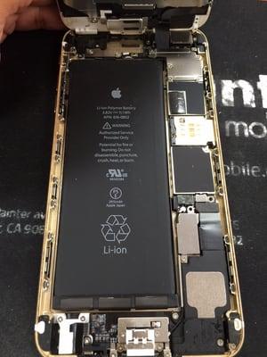 Iphone 6 plus charging port replacement. Soda spilled in it!!