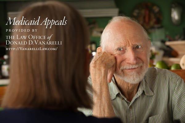 Medicaid Appeals provided by the Law Office of Donald D. Vanarelli, Westfield, NJ 07090