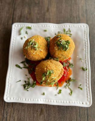 Gluten Free Arancini (dairy free)