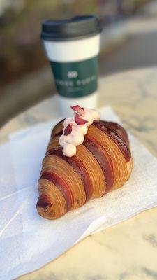 Any resemblance between ALF and this Rose Croissant are pure coincidence.