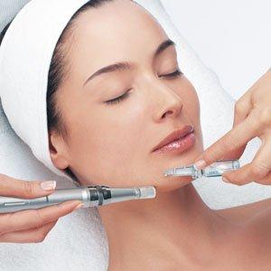 Microneedling procedure at the Beverly Hills Cosmetic Surgical Group.