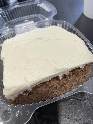 Spice Cake with Cream Cheese Frosting