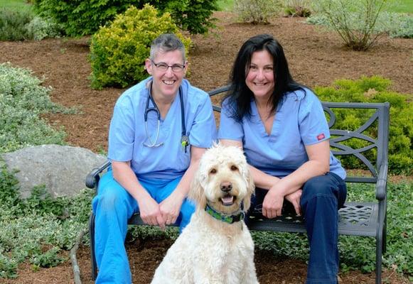 Chief of Staff Dr. Portnoy with Hospital Manager Krista and Riggins