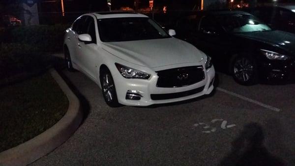 It was a great rental! New infiniti q50