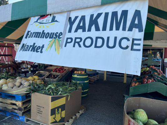 Fresh local produce from Yakima