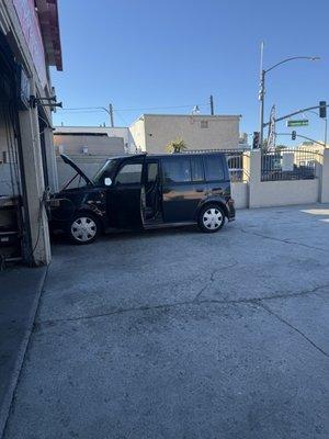 Getting my daughters scion smog check