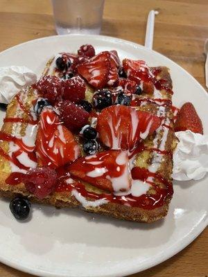 Very berry French toast