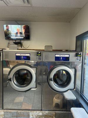 New 80LB washers installed for your massive loads of laundry.