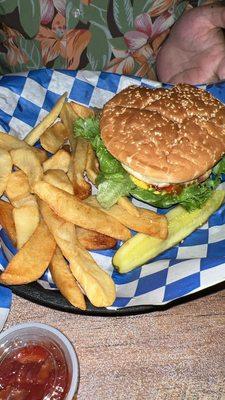 Greek Greek Prime Burger Basket