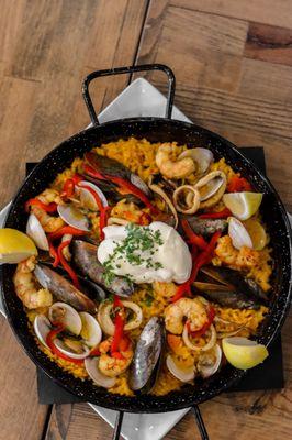 Seafood Paella