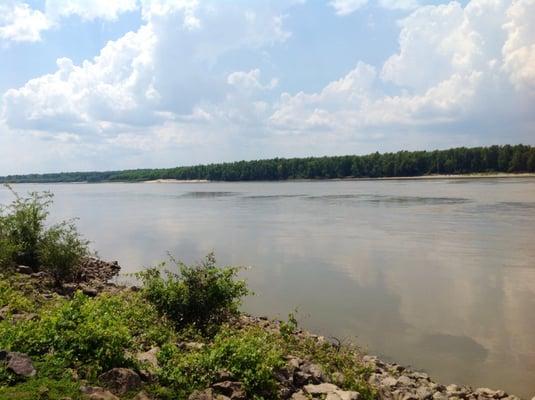 The mighty Mississippi River in all of her glory