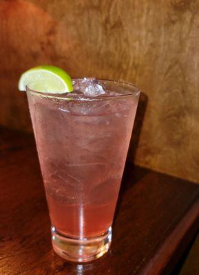 Pink Fighter (October only; $1 per drink donated to The V Foundation in support of cancer research)