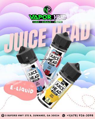 Refresh your taste buds with Juice Head Eliquid at Vapor Hub Suwanee, where flavor meets satisfaction!