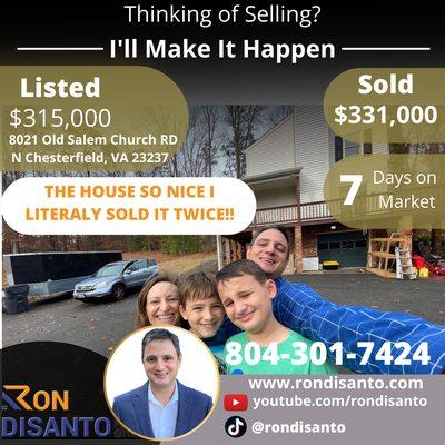 Ron DiSanto Real Estate Agent