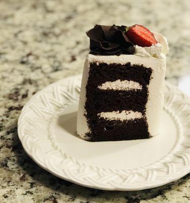 Chocolate chiffon cake