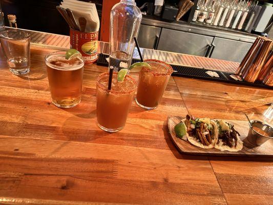 Micheladas &Taco Al Pastor