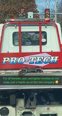 Pro-tech Tow truck