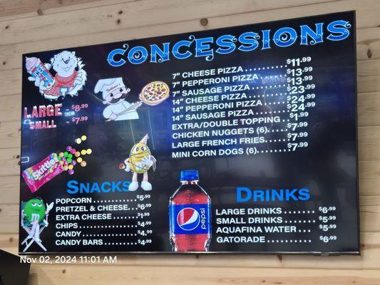 11/2/24 Concessions pricing