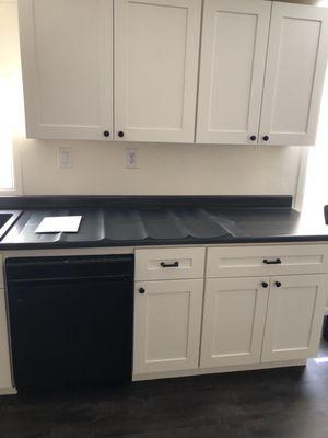 New dishwasher installed by Unique Restoration of Nevada