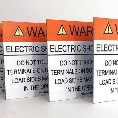 Aluminum Warning Signs