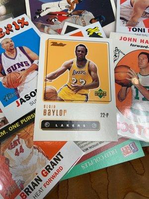 Elgin Baylor card !!