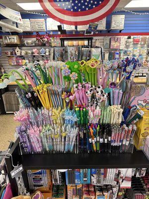 Lots of stationery supplies in stock!