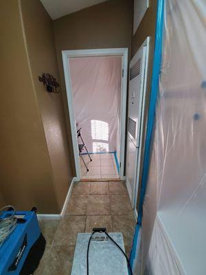 Mold Remediation - Set Up