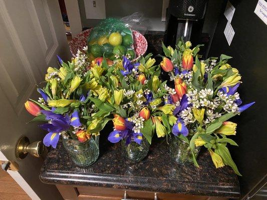 Flower arrangements