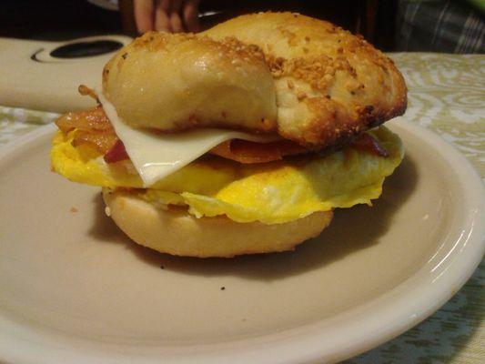 Bacon, Double Egg and Cheese