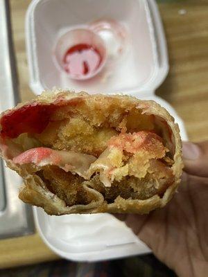 Strawberry Shortcake Egg Roll