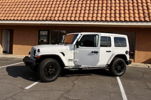 Jeep Wrangler Ceramic Tint