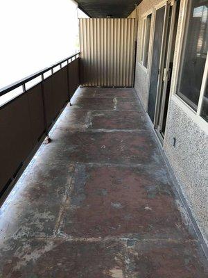 Mercer Tower 4th Floor Patio Repair