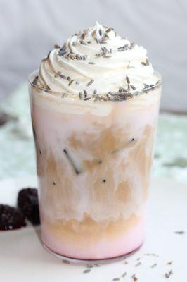 Try a Honey Lavender Ice latte!